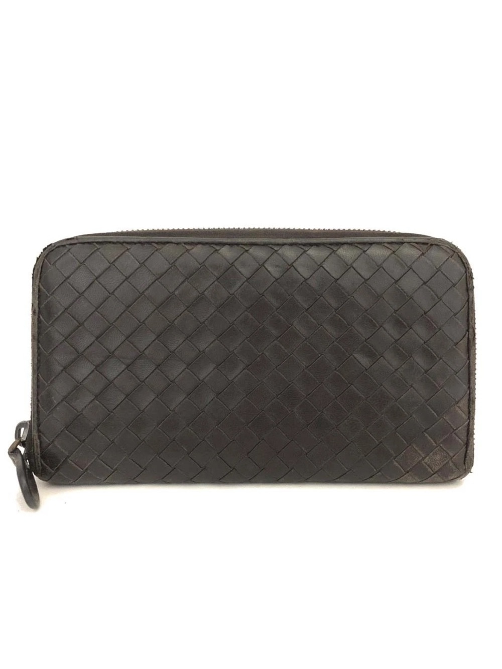 Bottega Veneta Intrecciato Leather Zip-Around Wallet 👝